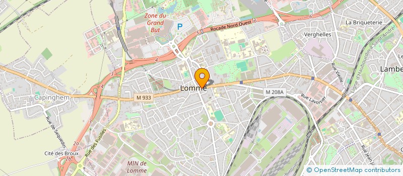 localisation de l'entreprise SCI DU BOURG à LILLE