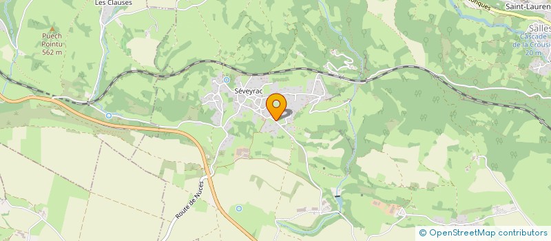 localisation de l'entreprise SCI DU BOURG  SALLES-LA-SOURCE