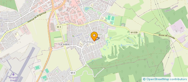 localisation de l'entreprise SCI DU BOURG  PULNOY