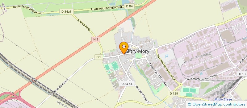 localisation de l'entreprise SCI DU BOURG à MITRY-MORY