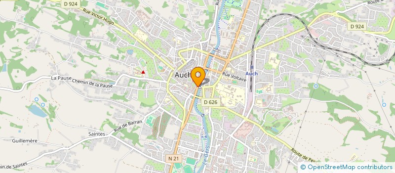 localisation de l'entreprise SCI DU BOURG à AUCH