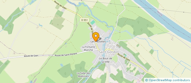 localisation de l'entreprise SCI DU BOURG à POILLY-LEZ-GIEN