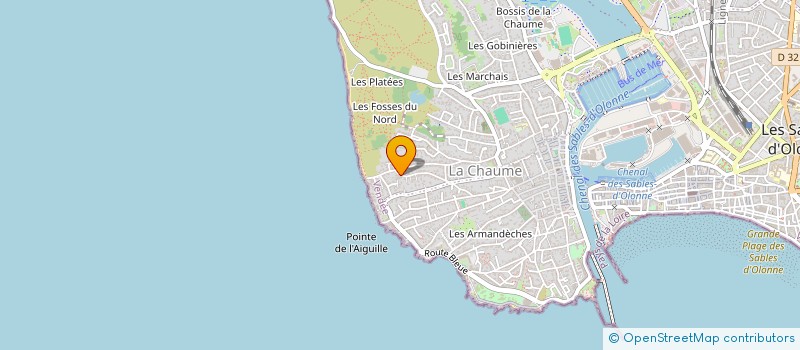 localisation de l'entreprise SCI DU BOURG à LES SABLES D'OLONNE