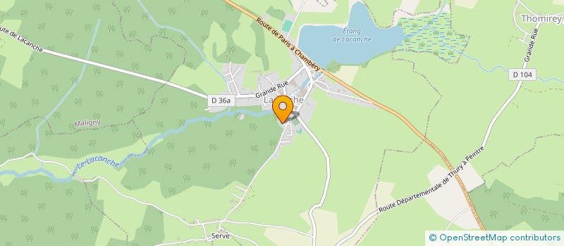 localisation de l'entreprise SCI DU BOURG  MIMEURE