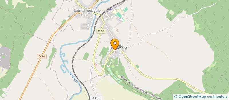 localisation de l'entreprise SCI DU BOURG à BOURMONT-ENTRE-MEUSE-ET-MOUZON
