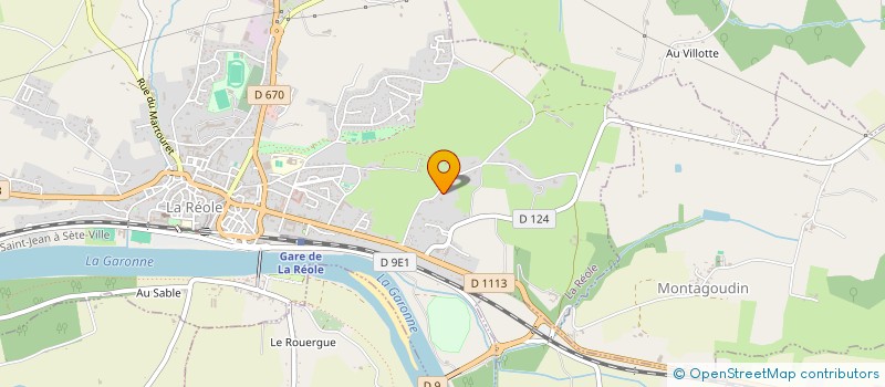 localisation de l'entreprise SCI DU BOURG  BOURDELLES