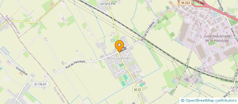 localisation de l'entreprise SCI DU BOURG  BOIS-GRENIER