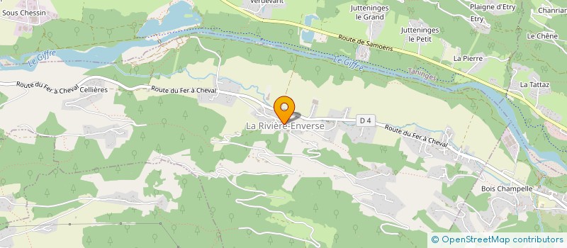 localisation de l'entreprise SCI DU BOURG  LA RIVIERE-ENVERSE