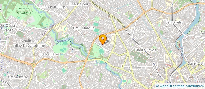 localisation de l'entreprise SCI DU BOURG à NANTES