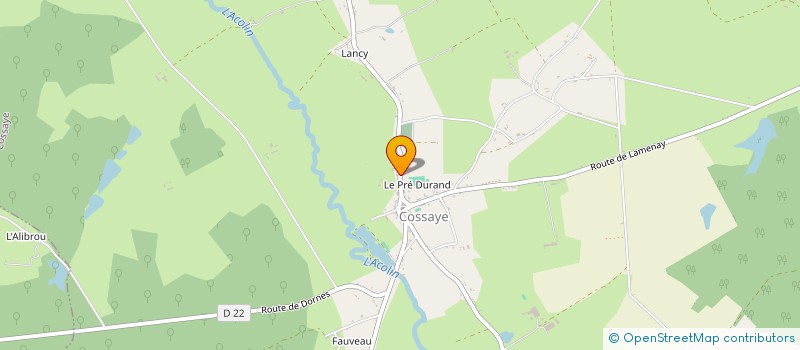 localisation de l'entreprise SCI DU BOURG  SOUGY-SUR-LOIRE