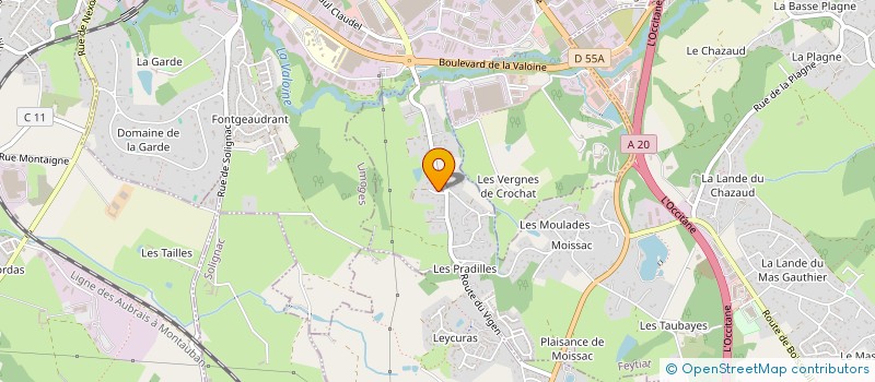 localisation de l'entreprise SCI DU BOURG DE CAUREL à FEYTIAT