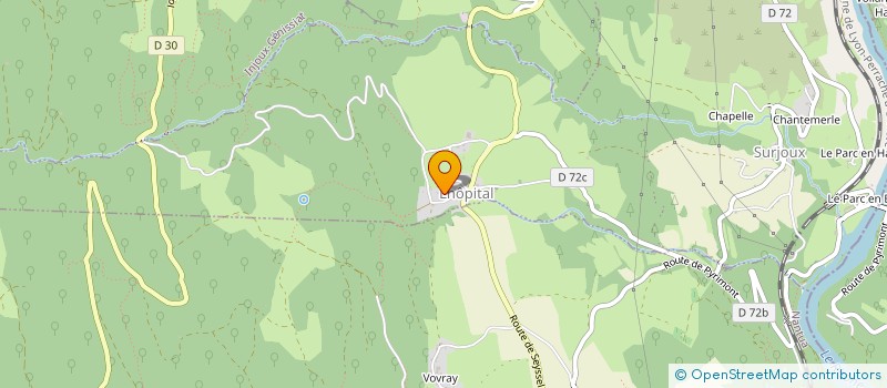 localisation de l'entreprise SCI DU BOURG DE CHANAY  CHANAY