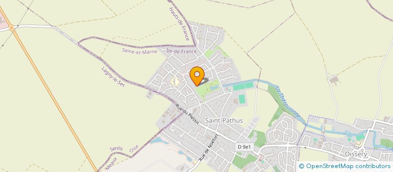 localisation de l'entreprise SCI DU BOURG DESIRE  SAINT-PATHUS