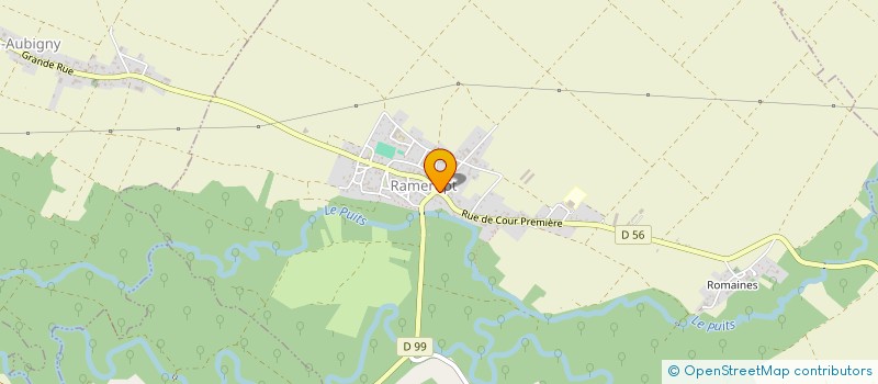 localisation de l'entreprise SCI DU BOURG FLEURI  RAMERUPT