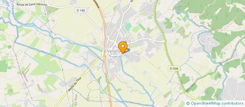 localisation de l'entreprise SCI DU BOURG JOLY  VELLERON