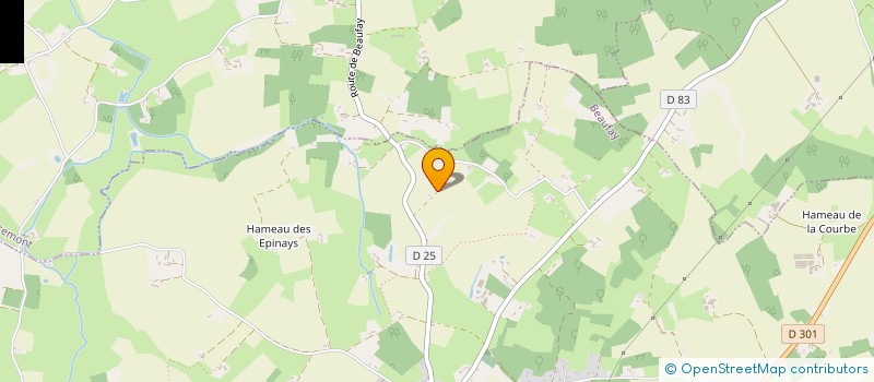 localisation de l'entreprise SCI DU BOURG LOVA  BRIOSNE-LES-SABLES