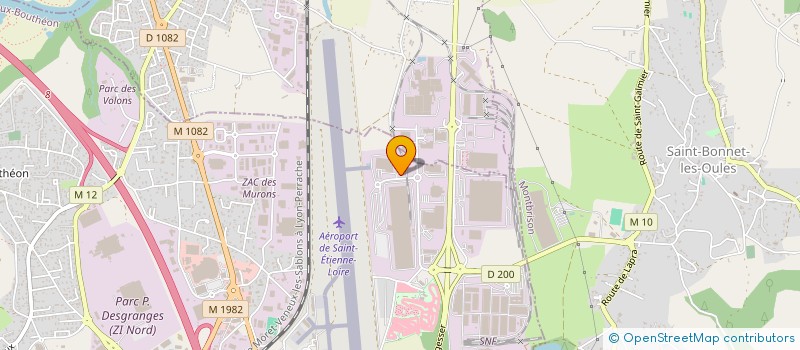 localisation de l'entreprise SCI DU BOURGEAT 2V  ANDREZIEUX-BOUTHEON