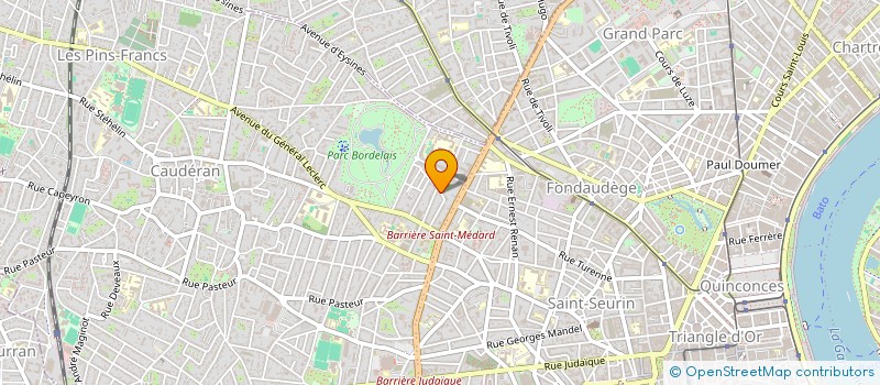 localisation de l'entreprise SCI DU BOUSCAT 13 PLACE JEAN JAURES  LE BOUSCAT