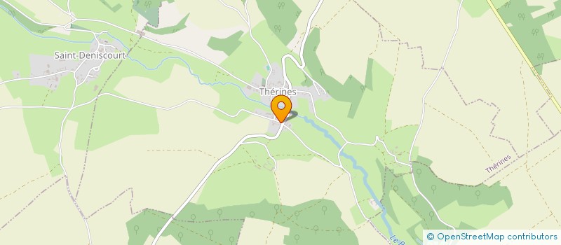 localisation de l'entreprise SCI DU BOUT DE L'EAU  THERINES