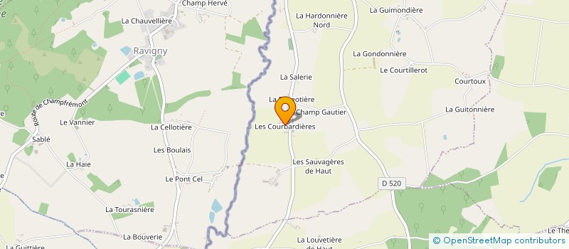 localisation de l'entreprise SCI DU BOUT DE LA SARTHE à SAINT-DENIS-SUR-SARTHON