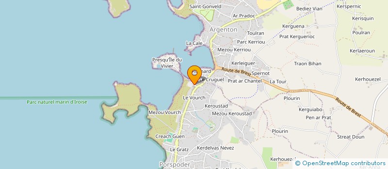 localisation de l'entreprise SCI DU BOUT DU MONDE  PORSPODER