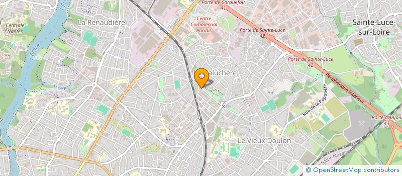 localisation de l'entreprise SCI DU BOUT DU MONDE  NANTES