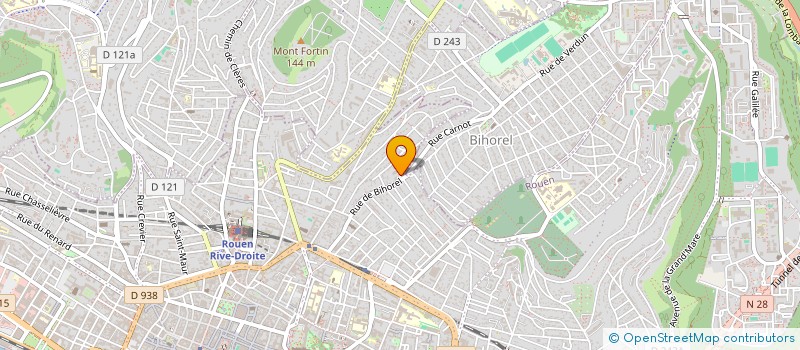 localisation de l'entreprise SCI DU BOUT DU MONDE à ROUEN