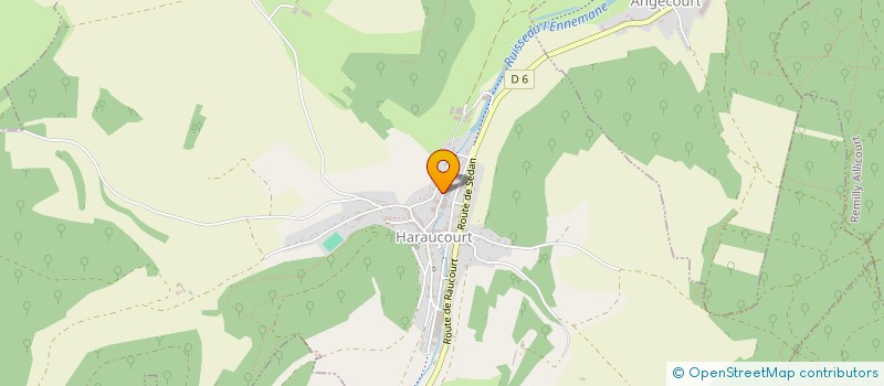 localisation de l'entreprise SCI DU BOUVRET  RAUCOURT-ET-FLABA