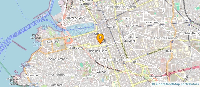 localisation de l'entreprise SCI DU BOX DE GEORGES à MARSEILLE