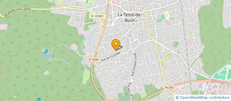 localisation de l'entreprise SCI DU BRAVE RONDEAU à LA TESTE-DE-BUCH
