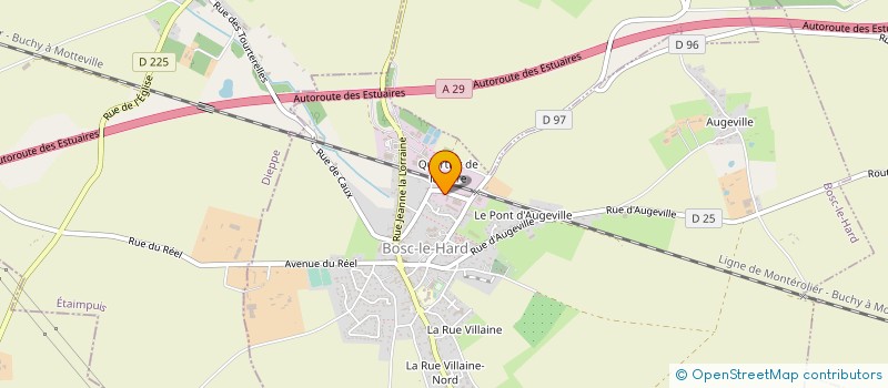 localisation de l'entreprise SCI DU BRAY  BOSC-LE-HARD