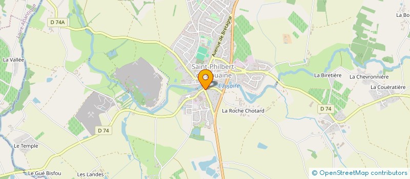 localisation de l'entreprise SCI DU BRENNUS  SAINT-PHILBERT-DE-BOUAINE