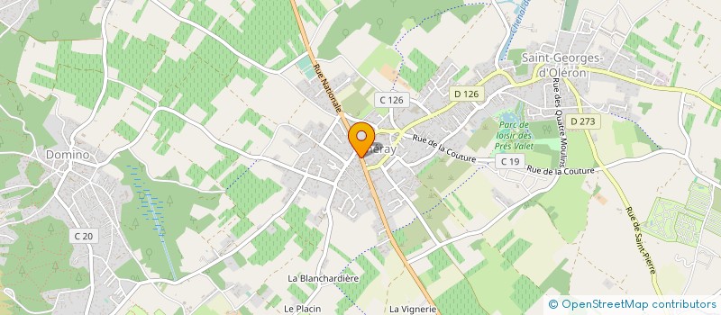 localisation de l'entreprise SCI DU BREUIL à SAINT GEORGES D'OLERON