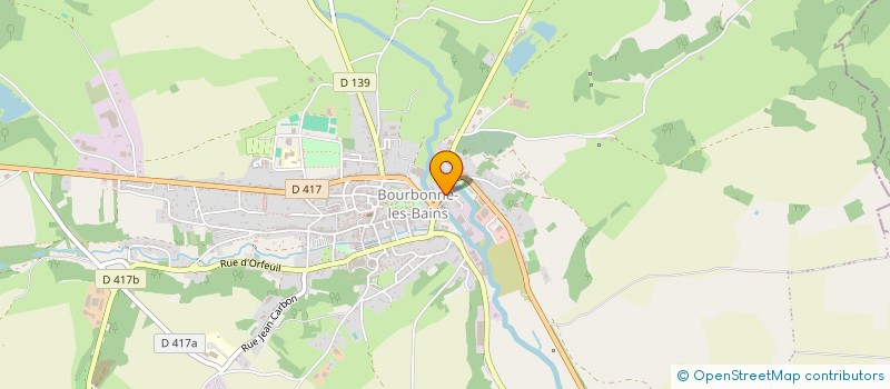 localisation de l'entreprise SCI DU BREUIL à BOURBONNE-LES-BAINS