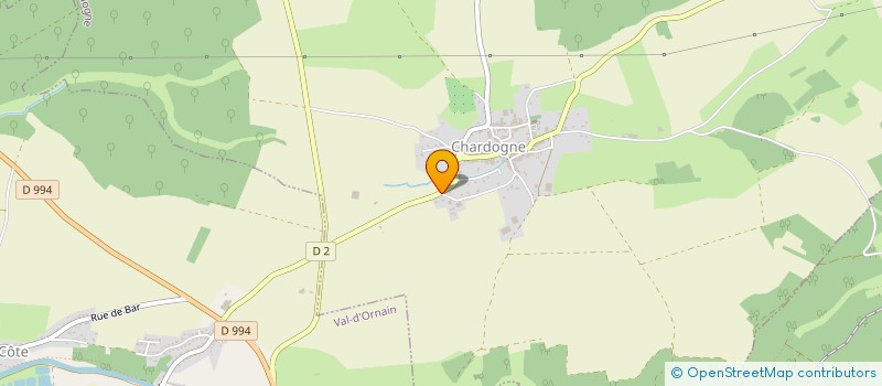 localisation de l'entreprise SCI DU BREUIL à HAIRONVILLE