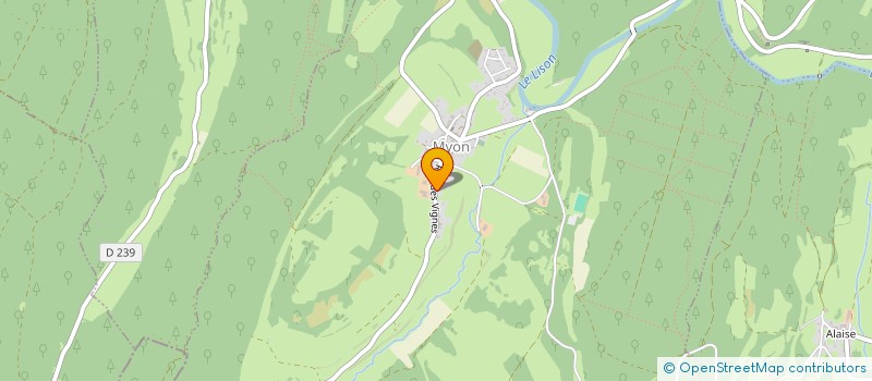 localisation de l'entreprise SCI DU BREUIL  CHOUZELOT