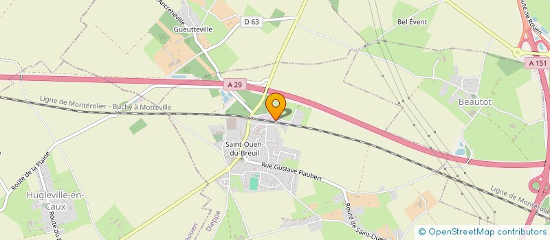 localisation de l'entreprise SCI DU BREUIL  SAINT-OUEN-DU-BREUIL