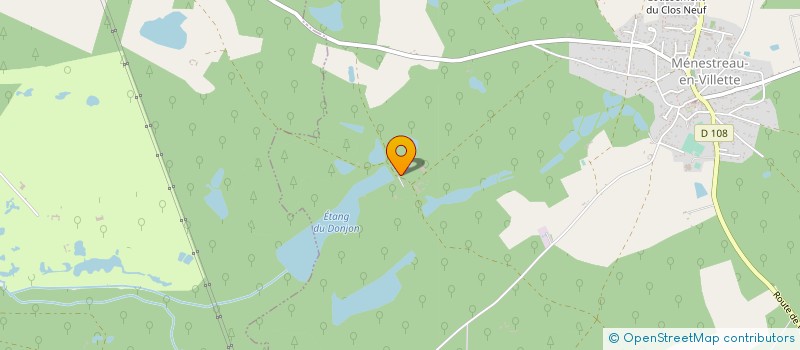 localisation de l'entreprise SCI DU BRIOU LANDRE à LIGNY-LE-RIBAULT