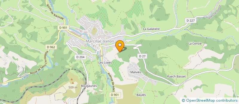 localisation de l'entreprise SCI DU BRIOUDE  VALADY