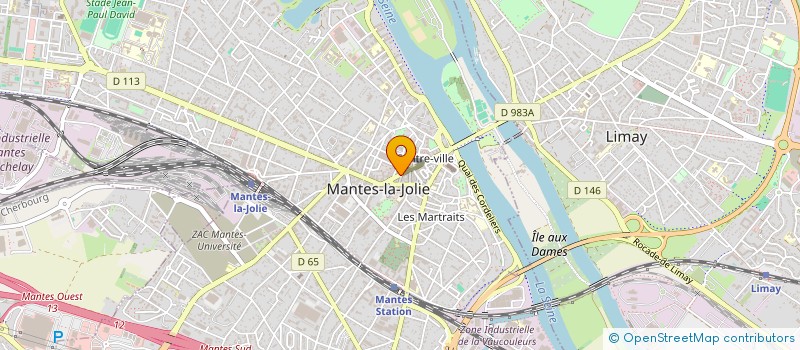 localisation de l'entreprise SCI DU BROCARD  MANTES-LA-JOLIE