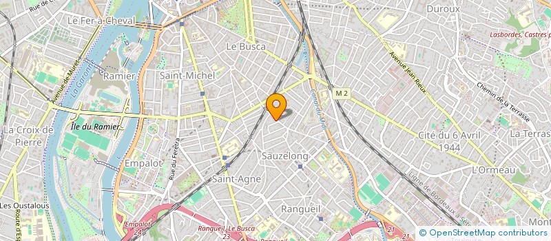 localisation de l'entreprise SCI DU BROUCA à TOULOUSE