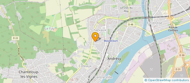 localisation de l'entreprise SCI DU BROVELIC  ANDRESY