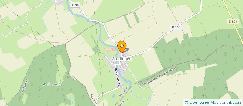 localisation de l'entreprise SCI DU BRUESCHBACH  KIRRBERG