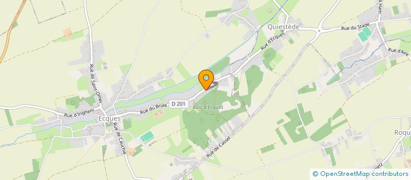 localisation de l'entreprise SCI DU BRULE  ECQUES
