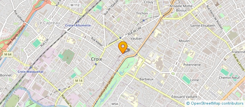 localisation de l'entreprise SCI DU BUET à CROIX