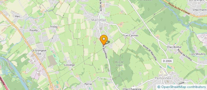 localisation de l'entreprise SCI DU BUET  MARCELLAZ
