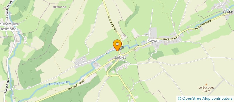 localisation de l'entreprise SCI DU BUIS  LEBIEZ