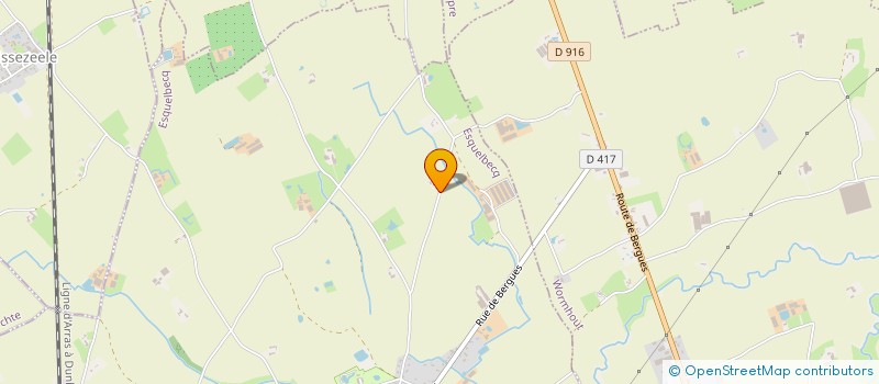 localisation de l'entreprise SCI DU BUISSAERT  ESQUELBECQ