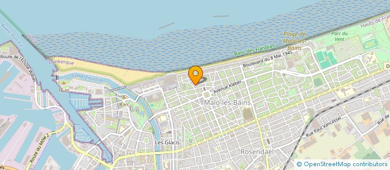 localisation de l'entreprise SCI DU BUISSON à DUNKERQUE