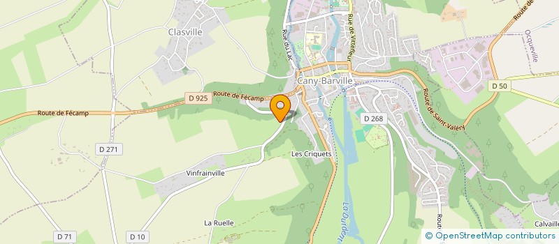 localisation de l'entreprise SCI DU BUISSON  VITTEFLEUR